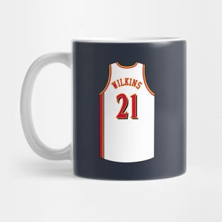 Dominique Wilkins Atlanta Jersey Qiangy Mug